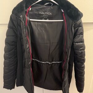 Nautica Black Puffer Jacket
